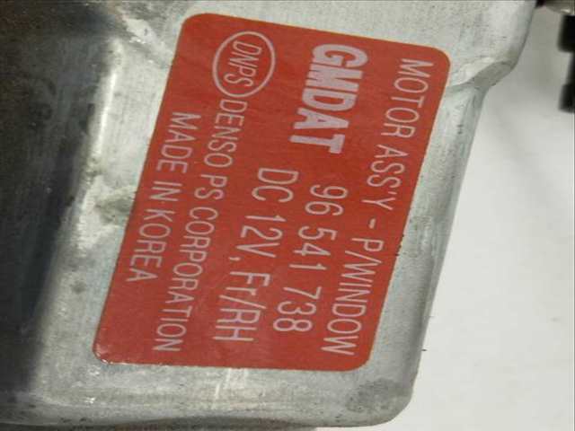 Foto 2ª: Elevalunas Eléctrico Delantero Izquierdo Chevrolet Kalos 1.2 CAT 72CV 53KW [B12S1] (2007)