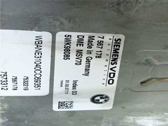 Centralita Motor ECU Bmw Serie 5 518 2.5 523I [2.5 LTR. - 140 KW 24V CAT]