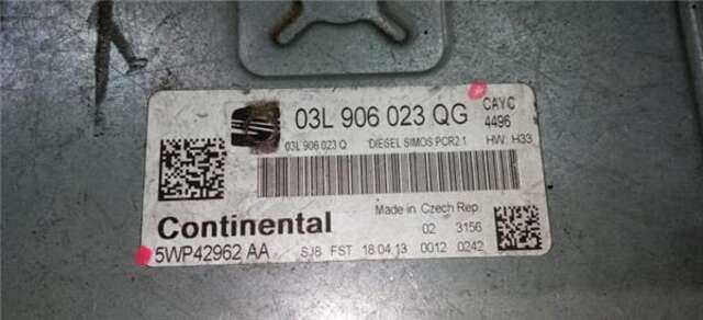 Centralita Motor ECU Seat Toledo 1.6 ERENCE [1.6 LTR. - 77 KW TDI]