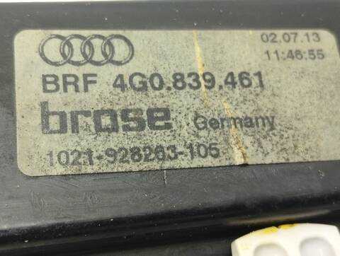 Foto 2ª: Elevalunas Manual Trasero Izquierdo Audi A6 2.0 TFSI AVANT 180CV 132KW [CDNB] (2013)