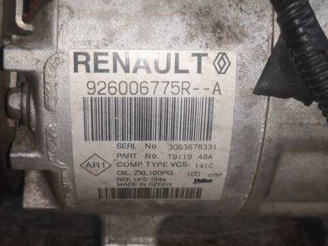 Compresor Aire Acondicionado Dacia Sandero D4F732