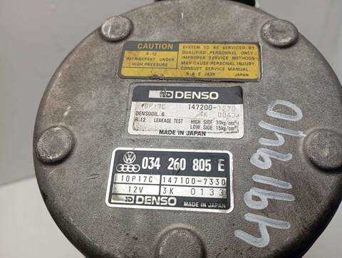 Foto 3ª: Compresor Aire Acondicionado Audi 80 1.6 TD RA - SB) 80CV 59KW (1986)