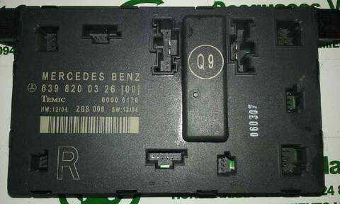 Centralita Cierre Centralizado Mercedes Viano 190CV 140KW