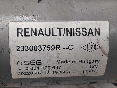 Foto 3ª: Motor de Arranque Dacia Lodgy 1.5 COMFORT 116CV 85KW [K9K 872] (2022)