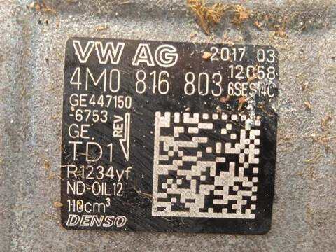 Foto 4ª: Compresor Aire Acondicionado Audi A4 2.0 16V TDI BERLINA 150CV 110KW [DEUA] (2017)