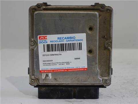 Centralita Motor ECU Volkswagen Passat 2.0 ADVANCE BERLINA 200CV 147KW