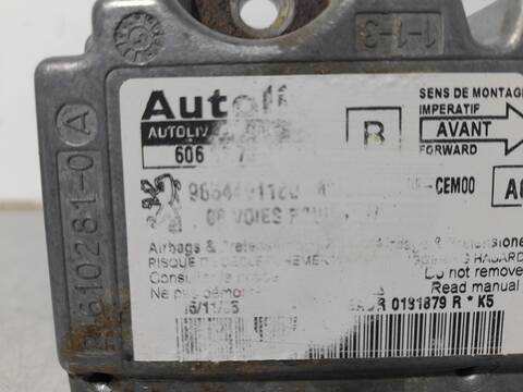 Foto 2ª: Centralita Airbag Peugeot 307 1.6 16V HDI 90CV 66KW [9HX] (2005)