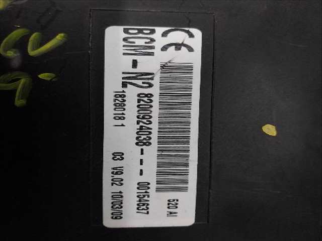 Foto 2ª: Centralita Check Control Renault Kangoo 1.6 G [G-K4M G8] (2009)