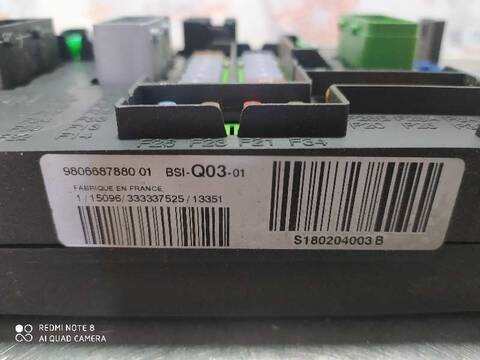 Foto 2ª: Caja Reles Fusibles Peugeot 308 ACCESS 115CV 85KW [9H05] (2014)