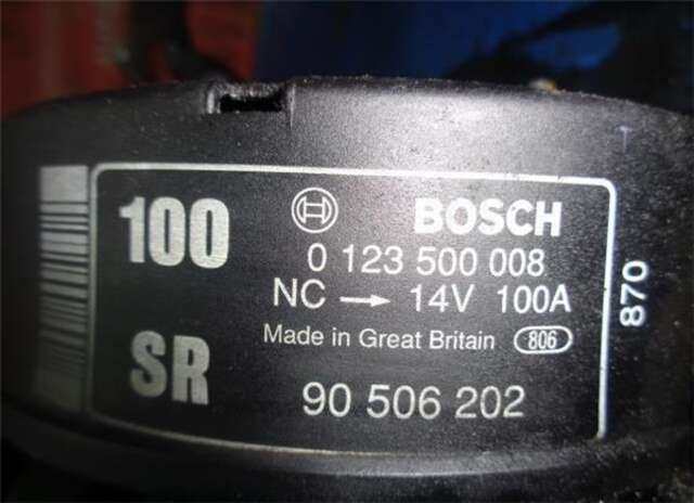 Foto 2ª: Alternador Opel Vectra 2.0 DTI 16V [X 20 DTH]