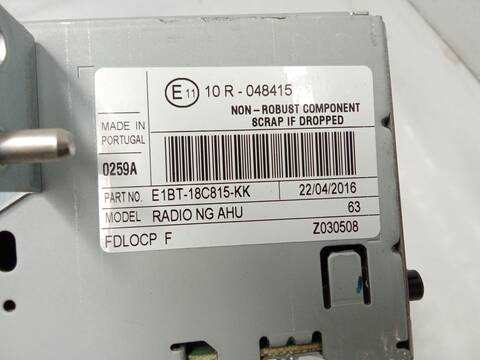 Foto 4ª: Sistema Audio Radio CD Ford C Max 1.5 TDCI 95CV 70KW II DXA/CB7 DXA/CEU) [XXDA,XXDC,XXDD] (2017)