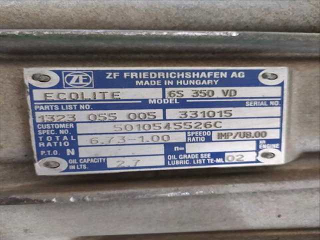 Foto 2ª: Caja Cambios Renault Mascott 3.0 DCI 160.35 156CV 115KW A00100013/A01100013) (1999)