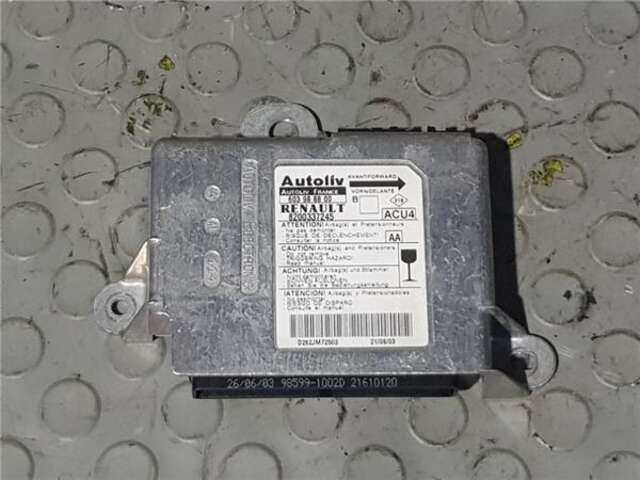 Centralita Airbag Renault Megane 1.9 CONFORT AUTHENTIQUE [1.9 LTR. - 88 KW DCI DIESEL] II BERLINA 5P (10.2002-_)