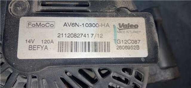 Alternador Ford Fiesta 1.25 AMBIENTE [1.25 LTR. - 60 KW 16V CAT]