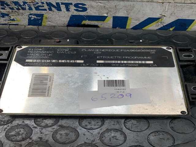 Foto 2ª: Centralita Motor ECU Citroen Berlingo 1.900 DIESEL69CV/51KW 0CV [WJY] (2006)