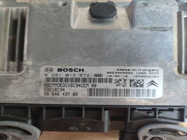 Centralita Motor ECU Peugeot Partner VERSION INDEFINIDA