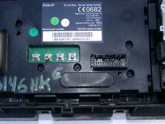 Foto 2ª: Pantalla Multifuncion Renault Megane 1.5 DCI RANCHERA,2008-2013 [K9KJ8] (2012)