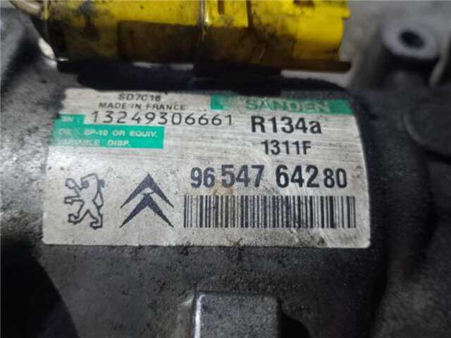 Foto 3ª: Compresor Aire Acondicionado Peugeot 407 2.0 HDI 135 [RHR (DW10BTED4)]
