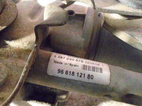 Foto 2ª: Motor Limpia Delantero Peugeot 407 1.6 HDI FAP CAT 9HZ - DV6TED4) 109CV 80KW (2006)