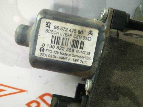 Foto 2ª: Elevalunas Eléctrico Delantero Derecho Peugeot 308 114CV 84KW