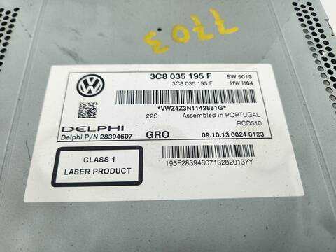 Foto 4ª: Pantalla Multifuncion Volkswagen Polo ADVANCE 90CV 66KW [CAYB] (2014)