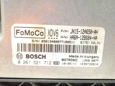 Foto 4ª: Centralita Motor ECU Ford EcoSport 1.0 ECOBOOST CAT 125CV 92KW [M1JJ] (2018)