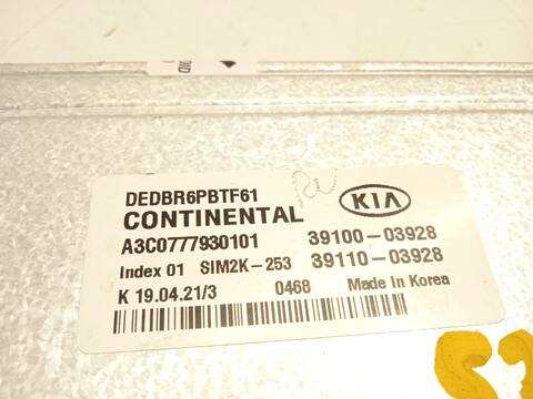 Foto 4ª: Centralita Motor ECU Kia Niro 1.6 GDI HYBRID 141CV 104KW [G4LE] (2021)