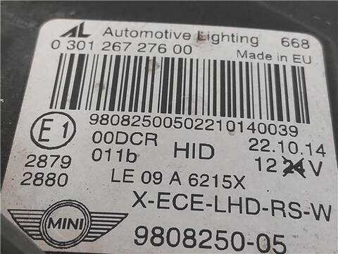 Foto 3ª: Faro Derecho Mini Countryman 2.0 COOPER D ALL4 111CV 82KW [N47 C20 A]