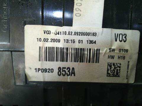 Cuadro de Instrumentos Seat Altea STYLANCE - STYLE 105CV 77KW