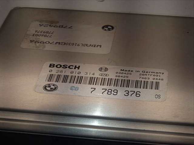 Foto 3ª: Centralita Motor ECU Bmw Serie 5 518 525D BERLINA 163CV 120KW [256D1] (2003)