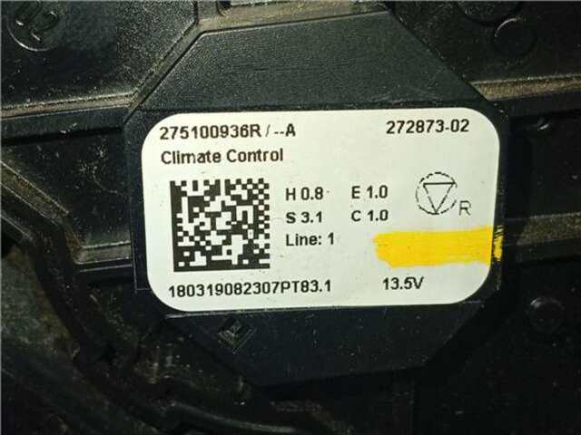 Foto 2ª: Mando Climatizador Renault Clio 1.0 BUSINESS EDITION [1.0 LTR. - 74 KW TCE BIVALENT. GASOLINA - GPL] [H4DB4]