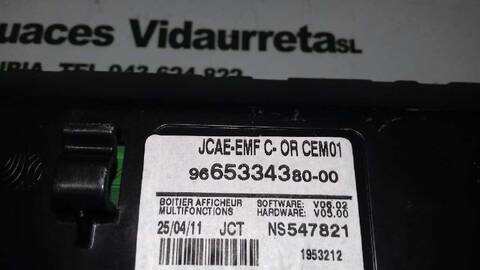 Foto 3ª: Pantalla Multifuncion Citroen C4 1.6 HDI FAP 112CV 82KW [9HR] (2011)