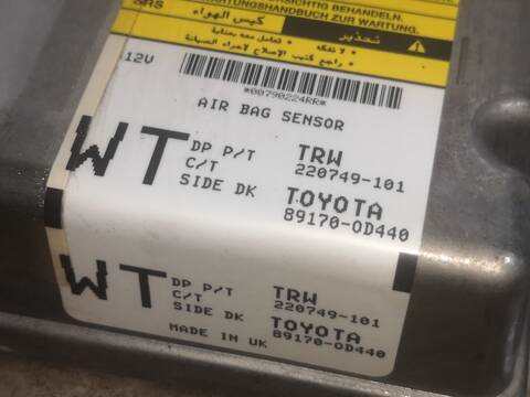 Centralita Airbag Toyota Yaris 1NRFE