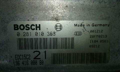 Foto 2ª: Centralita Motor ECU Peugeot 406 SRDT PACK 109CV 80KW [RHZDW10ATED] (2000)