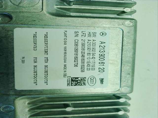 Foto 3ª: Centralita Motor ECU Mercedes Clase E 180 E 300 238.348) COUPE [M 274.920] (2016)