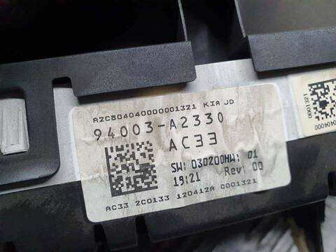 Foto 3ª: Cuadro de Instrumentos Kia Ceed BUSINESS 90CV 66KW [D4FC] (2012)