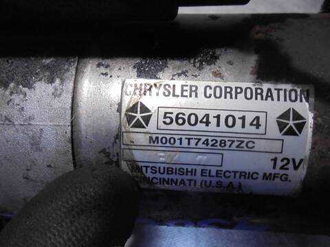 Foto 3ª: Motor de Arranque Jeep Grand Cherokee 4.0 LAREDO Z) 177CV 130KW [S01] (1998)