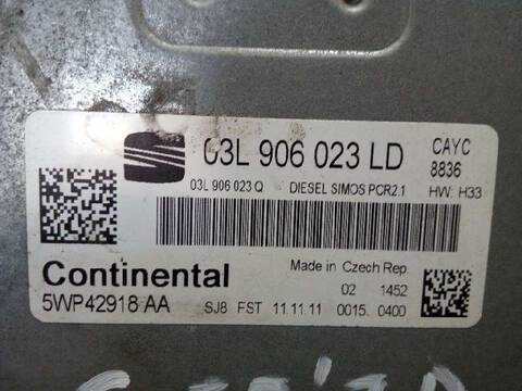 Foto 3ª: Centralita Motor ECU Seat Ibiza SPORT 105CV 77KW [CAYC] (2012)