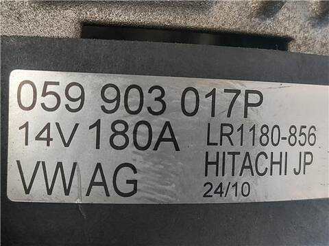 Foto 3ª: Alternador Audi A7 3.0 TDI QUATTRO 245CV 180KW [CDU] (2010)