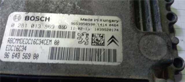 Centralita Motor ECU Peugeot Expert 1.6 HDI 90