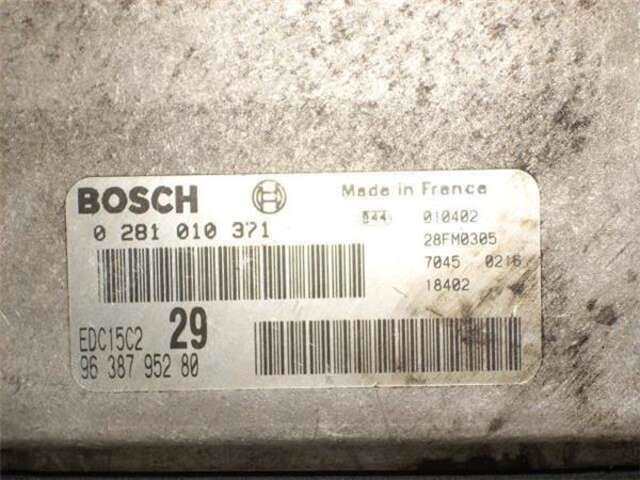 Foto 2ª: Centralita Motor ECU Citroen C5 2.2 HDI (DC4HXB. DC4HXE) [4HX (DW12TED4/FAP)]