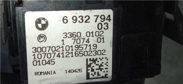 Foto 2ª: Mando Multifuncion Bmw Serie 1 114 2.0 118D [2.0 LTR. - 105 KW TURBODIESEL CAT] [N47 D20 C]