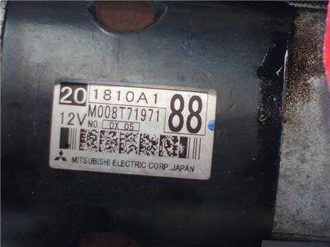 Foto 3ª: Motor de Arranque Mitsubishi ASX 1.8 KAITEKI 2WD 150CV 110KW [4N13] (2011)