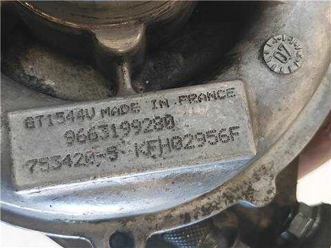 Foto 3ª: Turbocompresor Citroen C4 1.6 AVATAR PICASSO 109CV 80KW [9HZ] (2007)