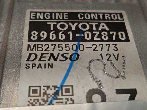 Foto 4ª: Centralita Motor ECU Toyota Auris ACTIVE 132CV 97KW [1ZR] (2013)