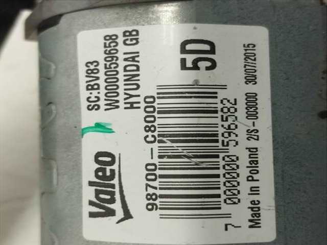 Foto 2ª: Motor Limpia Trasero Hyundai i20 1.2 16V CAT 84CV 62KW [G4LA] (2015)