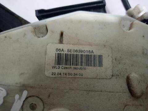 Foto 3ª: Cerradura Puerta Trasera Derecha Skoda Yeti ACTIVE 105CV [CBZB] (2009)