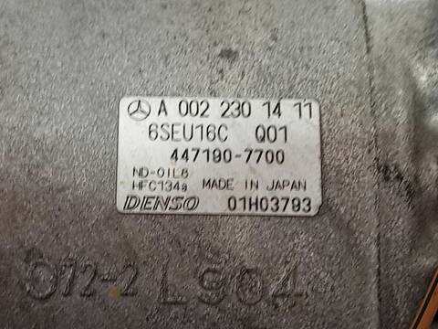 Foto 3ª: Compresor Aire Acondicionado Mercedes Clase A 140 A 200 CDI 169.008) 140CV [OM640941] (2004)
