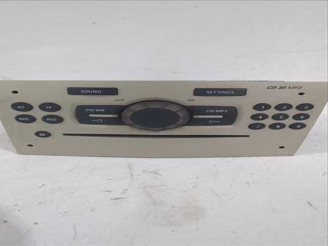 Foto 2ª: Sistema Audio Radio CD Opel Corsa 1.3 CDTI L08 L68) 75CV [A 13 DTC Z 13 DTJ] (2006)