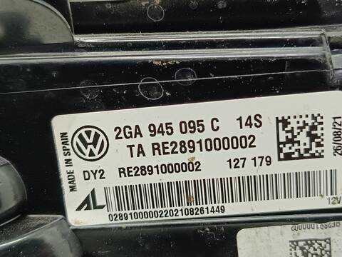 Foto 3ª: Piloto Trasero Izquierdo Volkswagen T-Roc BASIS 116CV 85KW [DTRD] (2021)